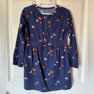 Carter’s Girls Butterfly Dress Size 5 / 5A